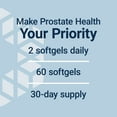 thumbnail image 6 of Life Extension®, Ultra Prostate Formula, men’s health, prostate health, urination, 320 mg saw palmetto, 60 softgels, 6 of 10