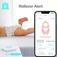 thumbnail image 4 of Sense-U Smart Baby Abdominal Movement Monitor - Tracks Baby's Abdominal Movement, Temperature, Rollover, Sleeping Position and Humidity on Smartphone and Base Station - Anytime, Anywhere, Pink, 4 of 8