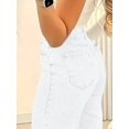 thumbnail image 3 of Women’s Mid Rise Wide Leg Denim Jeans Vintage Washed Leg Lengthening Figure Flattering Perfect for Y2K Streetwear Casual Days, 3 of 6