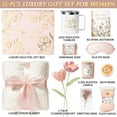 thumbnail image 2 of Christmas Birthday Gifts for Women Spa Care Package, Self Care Gift Baskets, Get Well Soon Gifts for Women, Thinking of You Sympathy Gift Box for Mom Her Friend Sister Wife, Pink, 2 of 9