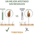 thumbnail image 5 of Timotech Rastrillo Para Afeitar Con Cuchillas De Doble Filo plateado 4.3 Timotech N/A, 5 of 5