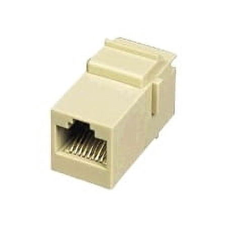 UPC: 0757120036777 | C2G Rj45 8p8c Keystone Insert Coupler White (03677)