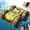 yellow, variant on MesaSe NEW Amphibious Remote Control Car 2.4 GHz Dual RC Stunt Car Toys 4WD Off-Road Trucks Birthday Gift for 3-12 Kids Boys Girls Beach and Water Toys for Children,Green