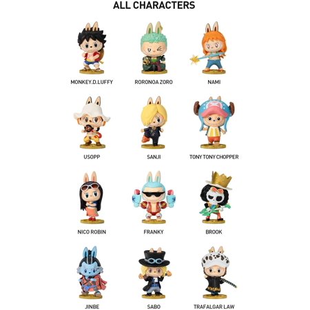 POPMART × ワンピース Labubu THE MONSTERS ラブブ コラボ ポップマート フィギュア 国内未販売 公式正規品