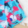 thumbnail image 5 of TOWED22 Girls Swimsuit One Piece Swimsuits Solid Ruched Bathing Suit for Girls Full Coverage Modest Padded Swimwear Blue,13-14 Y, 5 of 8