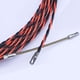 thumbnail image 1 of Enhebrador de cables de cabeza plana, gran diámetro, flexible, 3 hebras, tirador de cables con cinta de pesca para electricistas, 10 m/32,8 pies, 1 of 3