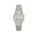thumbnail image 2 of Casio Men's Stainless Steel Band Wristwatch, Silver & Black, 2 of 7