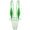 Green, variant on Women Minimalist Micro Thong Bikini Set Adjustable Straps Solid Lingerie for Beach or Pool Party White Free Size