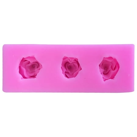 

Three Roses Cake Decoration Props Sugar Cake Auxiliary Tools Jelly Shape Tools