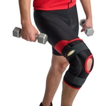 MAXAR Airprene (Breathable Neoprene) Wrap-Around Knee Brace (Double-Pivot Hinge): KNS-140