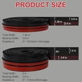 thumbnail image 4 of T-Shaped Silicone Seal Strip for Door & Windows, 20Ft Weatherproof Draft Stopper, Gap Seal for Door Sides (Black), 4 of 5