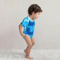 thumbnail image 4 of Daiia Blue Shell Printed Unisex-Baby Short Sleeve Onesies Bodysuits Baby Climbing Clothes Soft and Comfortable Romper with Expandable Shoulder Design-2 Years, 4 of 8