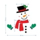 thumbnail image 3 of Bewildely Calcomanía para puerta de nevera de estilo de dibujos animados con temática de Navidad de Hotel, decoración impermeable para Kits de decoración para fiestas CT032, 3 of 6