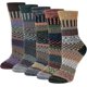 thumbnail image 1 of 5 Pairs Wool Winter Thermal Socks, Various Colors^ccgv2, 1 of 5