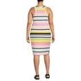 thumbnail image 5 of No Boundaries Juniors Plus Size Racerback Bodycon Midi Dress, 5 of 5
