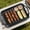Black, variant on Large Nonslip Serving Tray with Handles - Plastic Food Serving Tray, Dishwasher Safe Tray for Snack Fruit Dessert Breakfast Drink, Ideal for Breakfast in Bed & Food Prep,Black