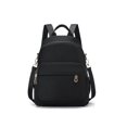 thumbnail image 1 of Mochila Nailon para Mujer Color Sólido Con Gran Capacidad para Ordenador Portátil (negro), 1 of 10