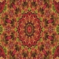 thumbnail image 1 of Ahgly Company Machine Washable Indoor Square Transitional Tomato Red Area Rugs, 4' Square, 1 of 7