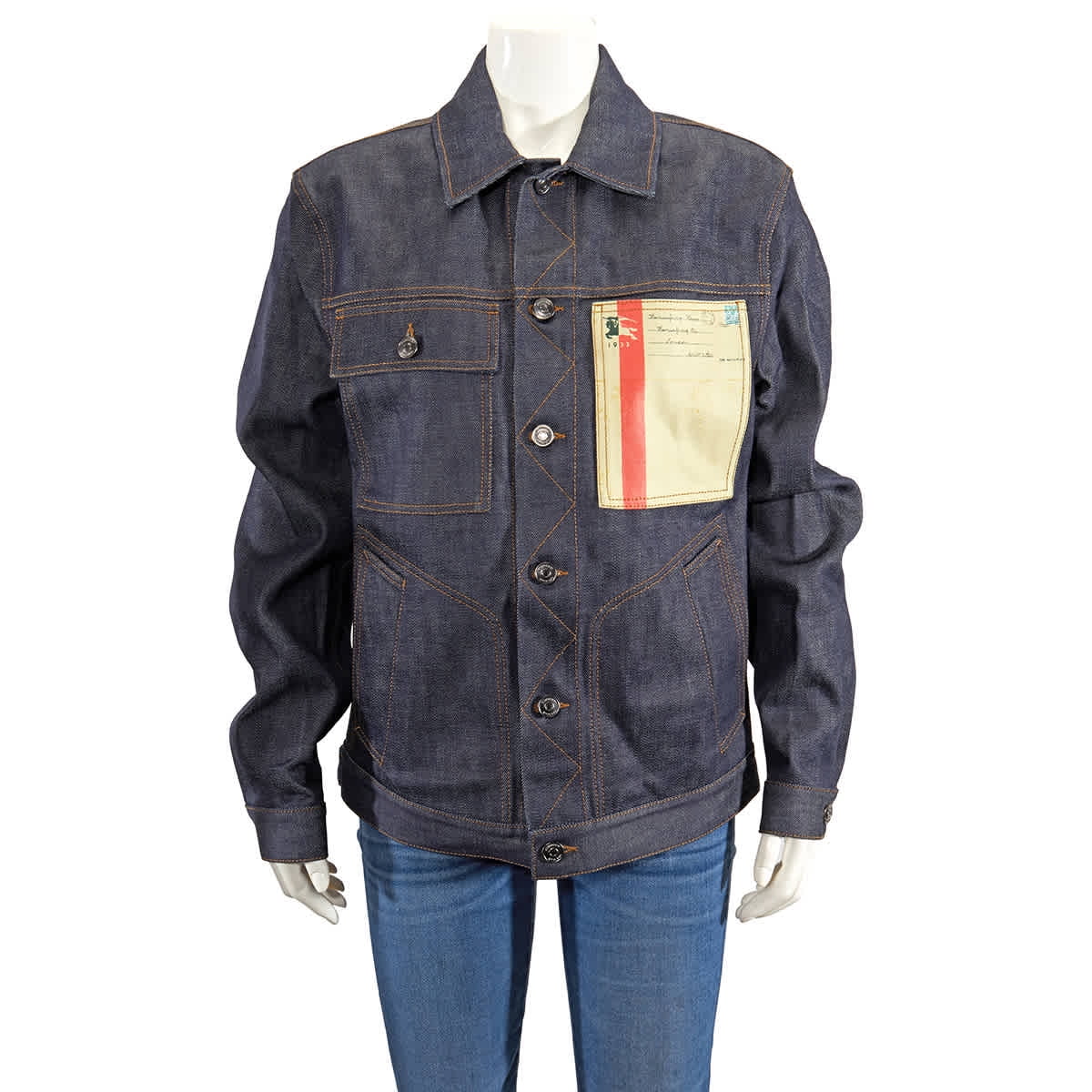 walmart mens denim jacket