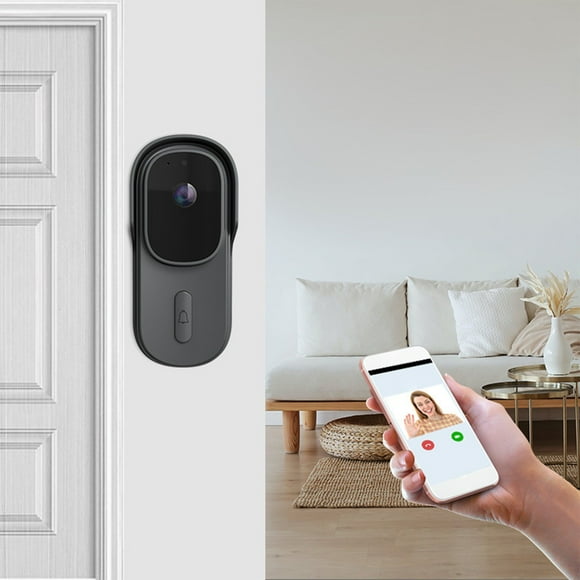 Big Savings! Intelligent Wireless Doorbell Home Monitoring Waterproof Two-way Intercom Night Vision Low-power WiFi Visual Doorbell Sales Today Clearance!