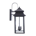 thumbnail image 6 of Craftmade Lighting - Crossbend - 3 Light Outdoor Wall Lantern In Traditional, 6 of 15