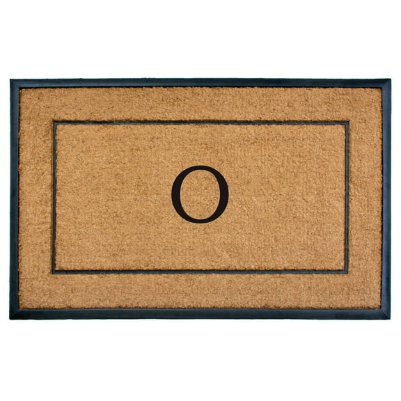 The General Monogram Doormat, 30" x 48", Letter O