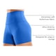thumbnail image 4 of Shorts CRZ YOGA Butterluxe tiro alto 4" azul talla grande, 4 of 4
