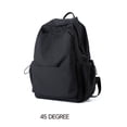thumbnail image 4 of Xeede Black Backpack, Cute Backpack, Aesthetic Backpack, Laptop Bookbag, Fashion Casual Travel Daypack, Large Capacity Bookbags, Water Resistant Backpacks, Sturdy Backpack, 4 of 8