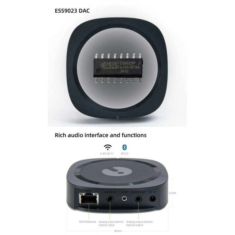 IEAST AudioCast Pro M50 Wireless WiFi Audio Receiver Multi, 52 OFF