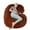 Brown, variant on Pregnancy Pillow, C Shaped Full Body 57 Inch Maternity Pillow with Removable Washable Cover - Sleep Support for Legs, Back, Neck, Shoulder, HIPS, Belly for Pregnent Women, Pink