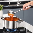 thumbnail image 5 of Mainstays 12.5-Inch Stainless Steel Cooking Ladle, Dishwasher Safe, 5 of 8