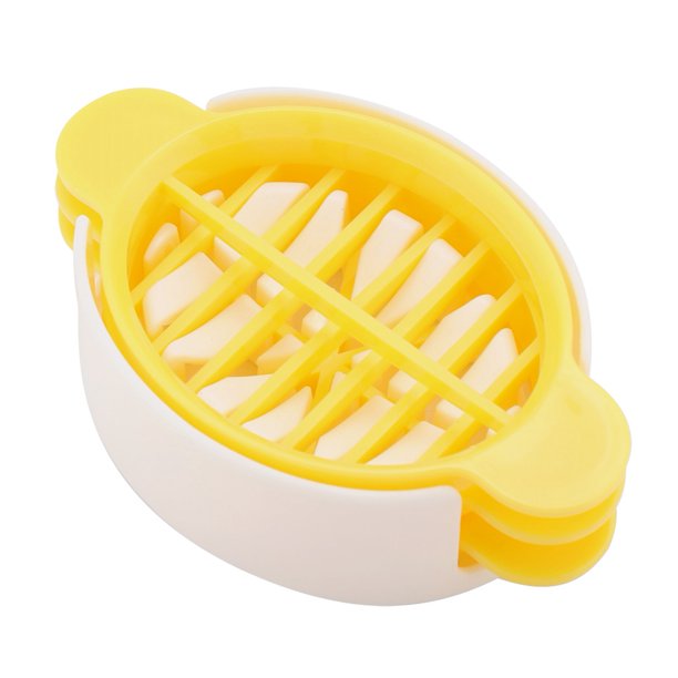 FAGINEY Plastic Egg Cutter, Boiled Eggs Chopper Preserved Egg Soft