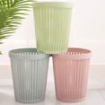 thumbnail image 2 of Billuyoard Cesta de papel con cubo de basura hueco para espacios limpios, bolsa de cambio automático, cesta de basura Suministros de limpieza para el hogar Rosa l, 2 of 6