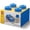 Blue, variant on LEGO Storage Brick Drawer 4, Black