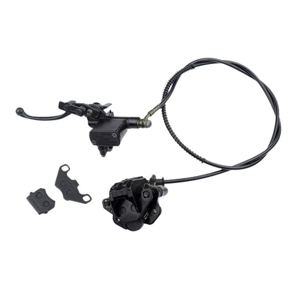 Freno de disco hidráulico de mano trasera, repuesto con pastillas de freno para ATV de 50cc-125cc