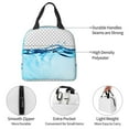 thumbnail image 4 of Sikiie Crystal Clear Water Splash Lunch Bag for Women & Men Adult Insulated Lunch Box, Food Lunch Containers Lunch Tote Bags for Work, Travel, Outdoor, 4 of 8