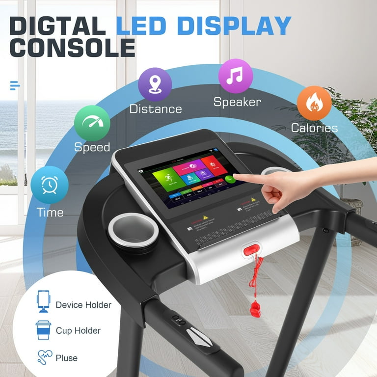 ハシモトテッパンL/M ＋すぴっとって　didon SIMPFREE Treadmill with Touchscreen, APP and 36 Programs