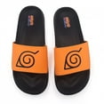thumbnail image 2 of Naruto Leaf Village Symbol Slide Sandals-XLarge, 2 of 4