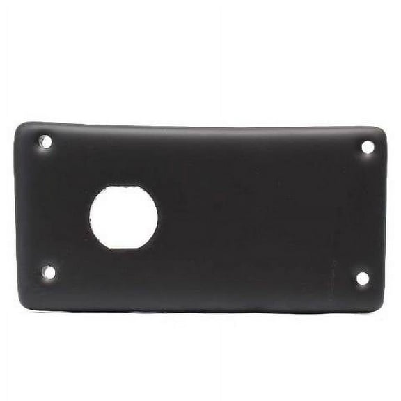 Ranger Boat Blank Ignition Panel 7202332Y | 4 7/8 x 2 1/2 Inch Black