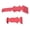 Red, variant on Yajisi RC Car Aluminum Skid Plate Front and Rear Replacement Parts for Traxxas 1/16 Revo Slash Blue, 11 Pieces