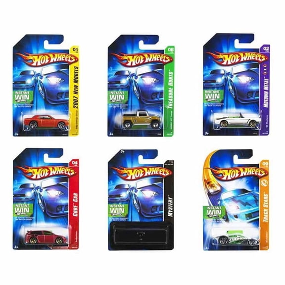 Hot Wheels 1:64 Scale Basic Toy Car or Truck (1 Car, Styles and Colors May Vary, Item May not be Pictured)