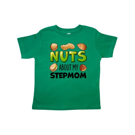 

Inktastic Nuts About My Stepmom Peanut Almond Pistachio Gift Toddler Boy or Toddler Girl T-Shirt