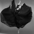 thumbnail image 5 of Elegant Double Layers Ballet Lyricals Dance Skirt for Women Big Swing Performances Long Skirt with Elastic Waist Lining, 5 of 9