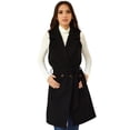 thumbnail image 2 of Abrigo Chaleco Diseño Roman Fashion 2140 Negro G, 2 of 6