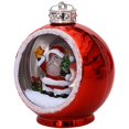 thumbnail image 1 of Christmas Ball Ornament Lighted Funny Tree Hanging Decoration Home Office Decor, 1 of 10