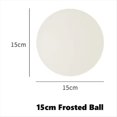 thumbnail image 2 of Lámpara de Pared LED con Bola de Cristal, Base Oculta, Cúpula Lechosa, para Sofá, Decoración de Fondo, Balcón, Pasillo, Porche, Dormitorio, Luz de Noche, B, 2 of 5