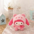 thumbnail image 5 of Cartoon Stuffed Animals Plush Figure Toy 8 Inch(Pink), 5 of 7