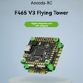 thumbnail image 2 of F465 V3 FC&ESC FPV Stack F405 Flight Controller 65A AM32 ESC Double BEC for RC FPV Drone, 2 of 8