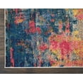 thumbnail image 5 of Nourison Celestial Abstract Blue/Yellow 3'11" x 5'11" Area Rug, (4x6), 5 of 7