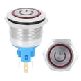 thumbnail image 2 of Bouton, 22mm Bouton Poussoir, DC12-24V pour la Commande du Commutateur de Circuit Rouge, 2 of 8